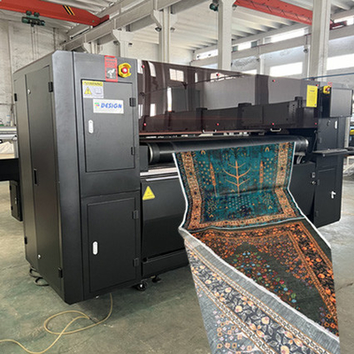 Automatic Textile Printing Equipment 4m Textalk Digital Printing Machine With Belt Convey