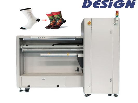 Digital 3D Seamless Sock Printer Machine Multi Roller Print On Socks Machine