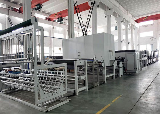 4m Wide Direct Fabric Printing Machine Line For Hotel Carpets Blankets Printing